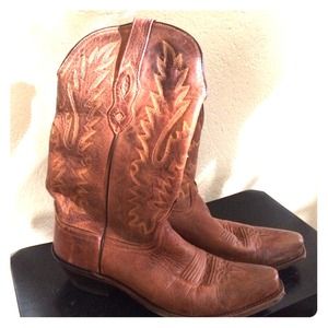 Old West Distressed womens Cowboy Boots