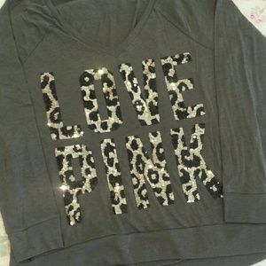 Victoria secret overaized lightweight crew