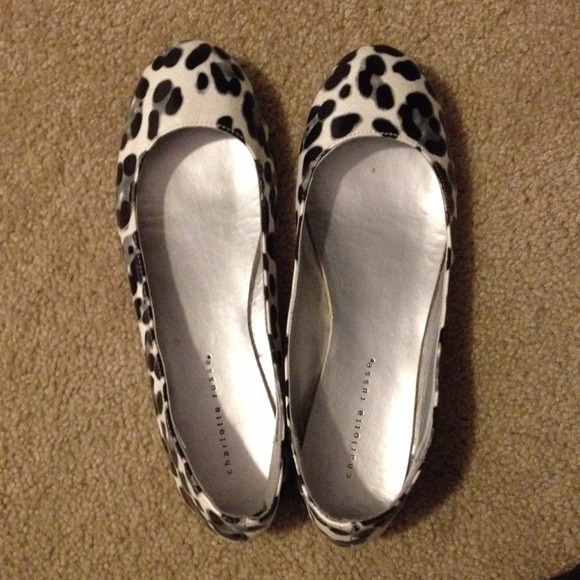 cheeta print ballet flats