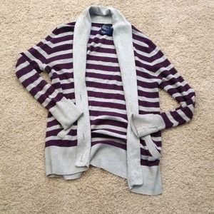 AE Striped Cardigan