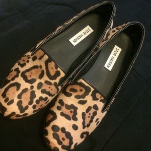 Steve Madden cheetah flats