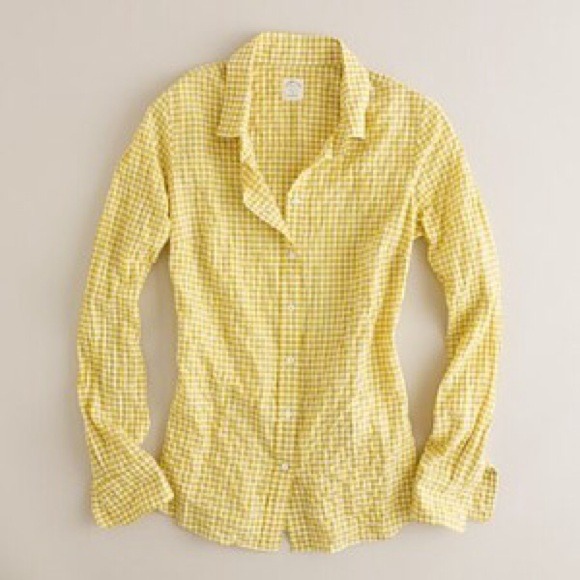 J. Crew Tops - JCrew Perfect Shirt in Suckered Gingham