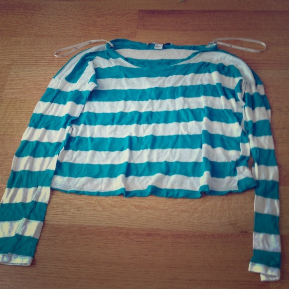 Long sleeved crop top
