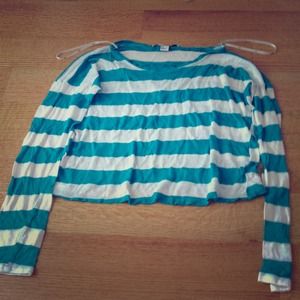 Long sleeved crop top