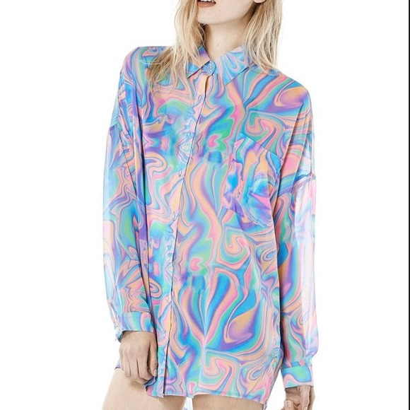 UNIF Melt Blouse! Worn once!