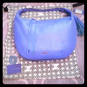 NWT! Rebecca Minkoff Bailey Hobo in blue!