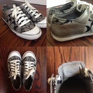 ✨SALE!✨Coach Sneakers- Black/ Gray