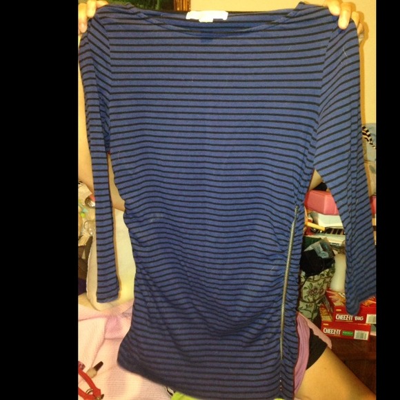 Michael kors side zipper top