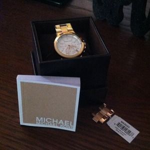 *SOLD* Rose Gold Michael Kors Watch