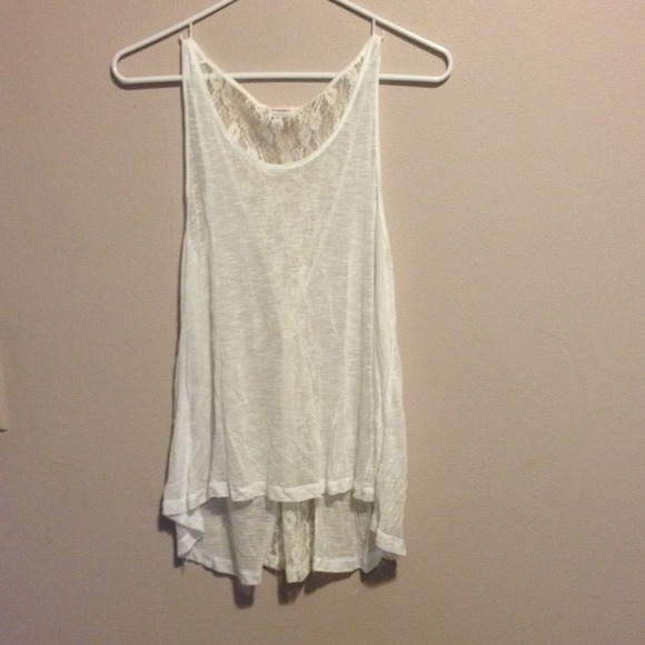 Romantic sheer lace top