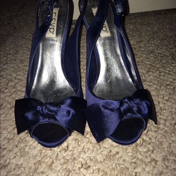 Dark Blue Heels