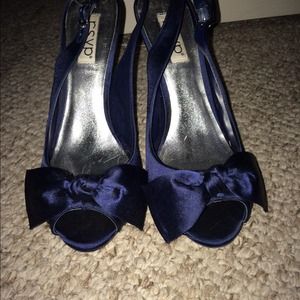 Dark Blue Heels