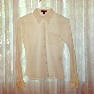 White button down shirt