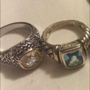 Inspired David Yurman rings