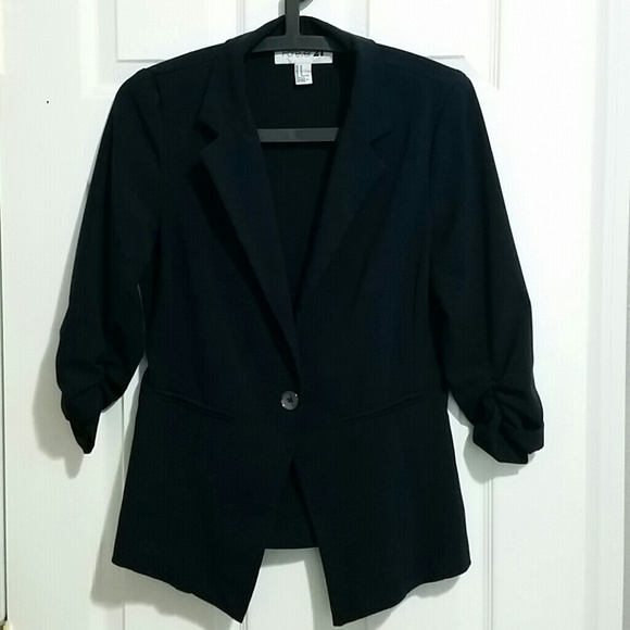 *** SOLD *** Forever 21 Navy Blue Blazer