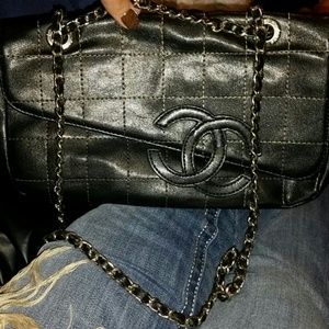 Chanel black purse