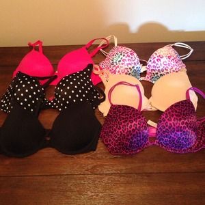 PINK Push up bras