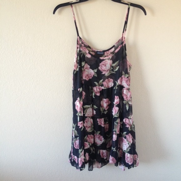Black Floral Dress