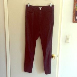 Silence & Noise high-waisted black jeans