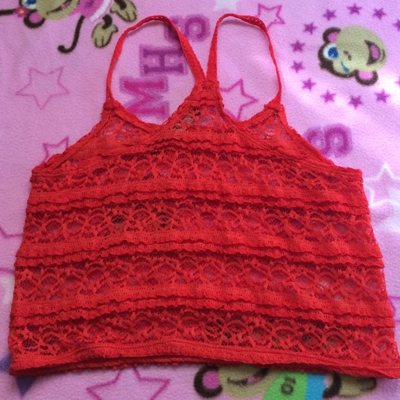 Lace Crop top - Picture 2 of 3