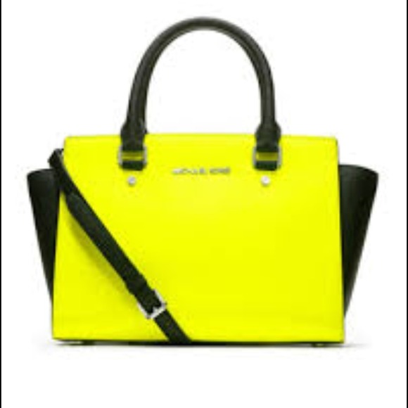 Michael Kors Neon/Yellow bag