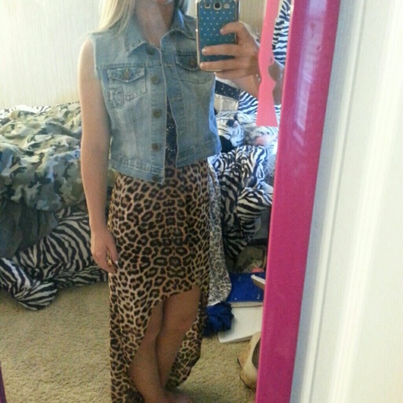 Jean vest jacket