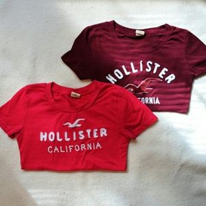 Two Hollister Tees