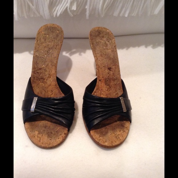 Chanel Cork Slides
