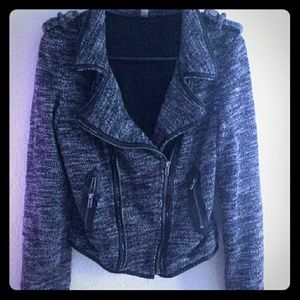 🎉HOST PICK! Moto style jacket sweater coat blazer