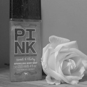 Pink victoria secret perfume