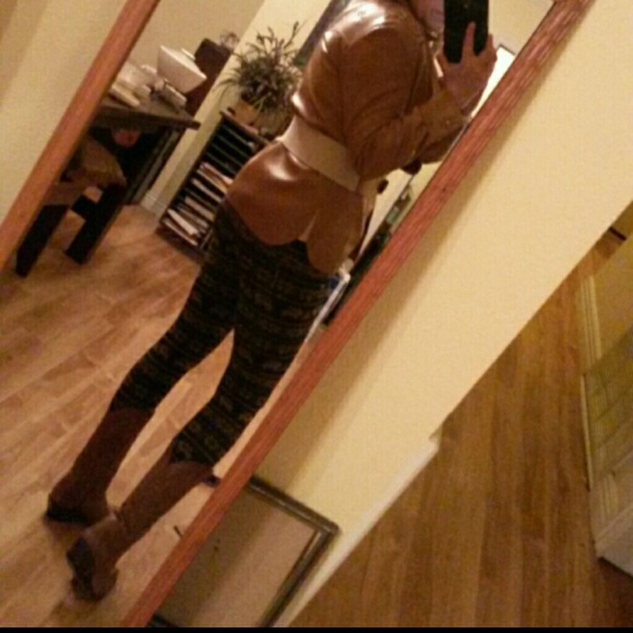 HIPPIE CHIC Vintage 197O Vegan leather jacket - Picture 4 of 4