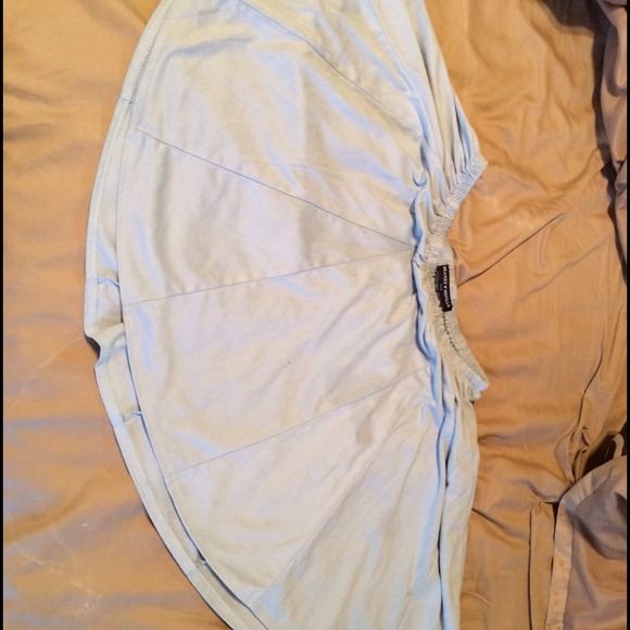 Brandy Melville light blue skirt