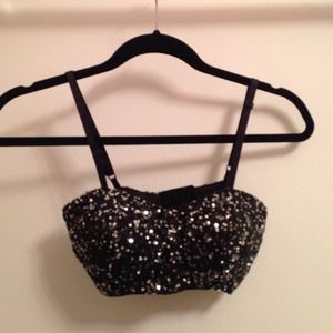Sequin top