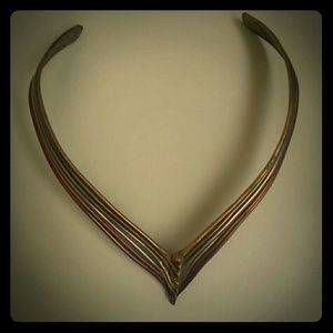 Vintage 70's collar necklace