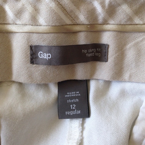 ⛔️BUNDLED⛔️ Gap White Cotton Spandex pants - Picture 4 of 4