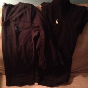 Lot of 2 Ralph Lauren tops large