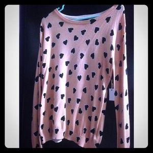 Forever 21 heart sweater