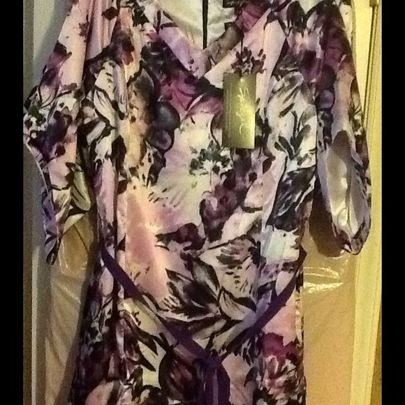 Pretty Pink and Black Silky top