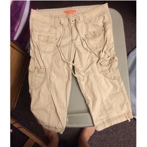 Tan Capri pants