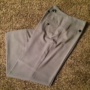 High waisted wide leg pants