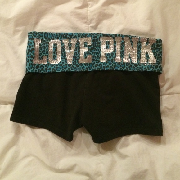 PINK booty shorts