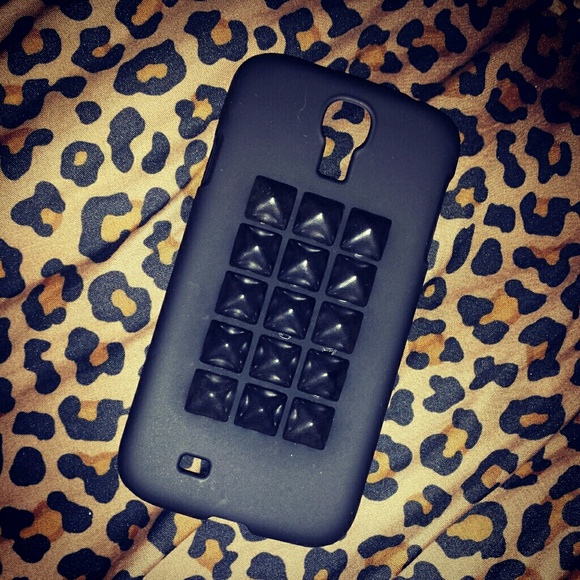 🌻Black & Mint Studded S4 Case Bundle🌻