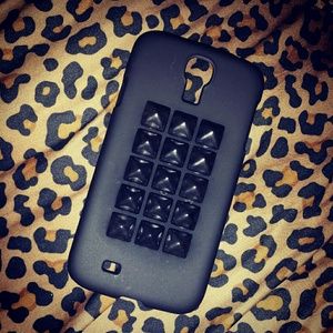 🌻Black & Mint Studded S4 Case Bundle🌻