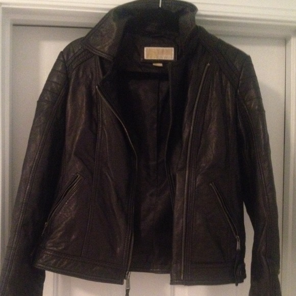 MICHAEL KORS LEATHER JACKET