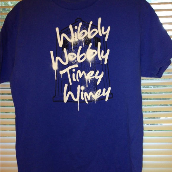 Doctor Who Wibbly Wobbly Timey Wimey T-Shirt