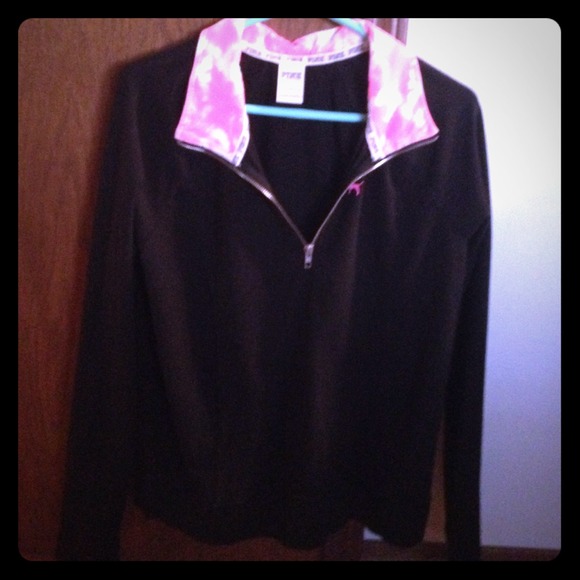 VS PINK half zip
