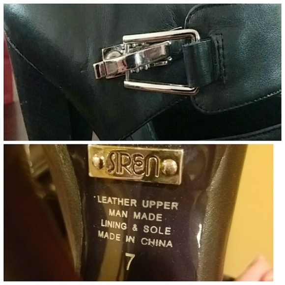 DONATED! SIREN black platforms! - Picture 4 of 4