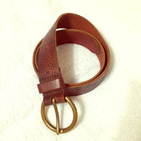 Brown Leather Belt