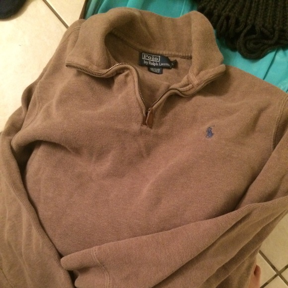 Men's polo sweater