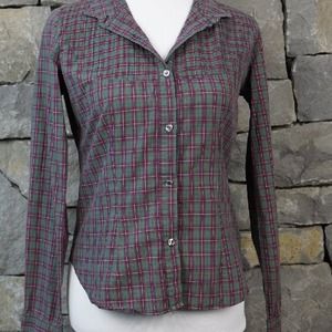 Steven Alan plaid women's shirt